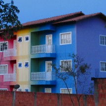 Colorful house in Alto Paraiso de Goias